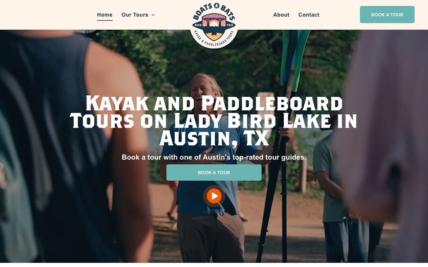Boats and Bats website — built by Roundhouse